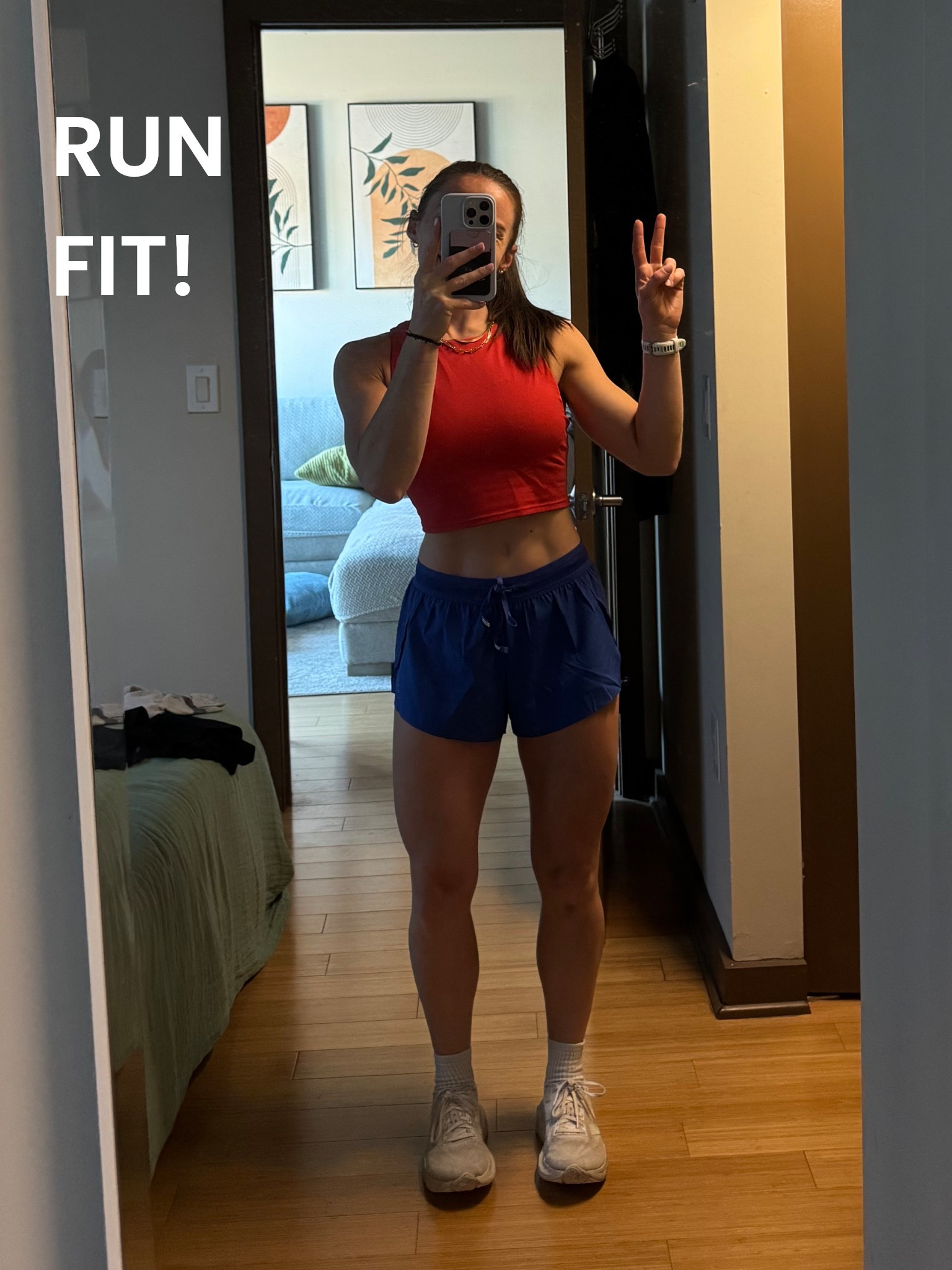 size XS in top, XS in bottoms (but I’d get S next time) 

#LTKFindsUnder100 #LTKPetite #LTKActive