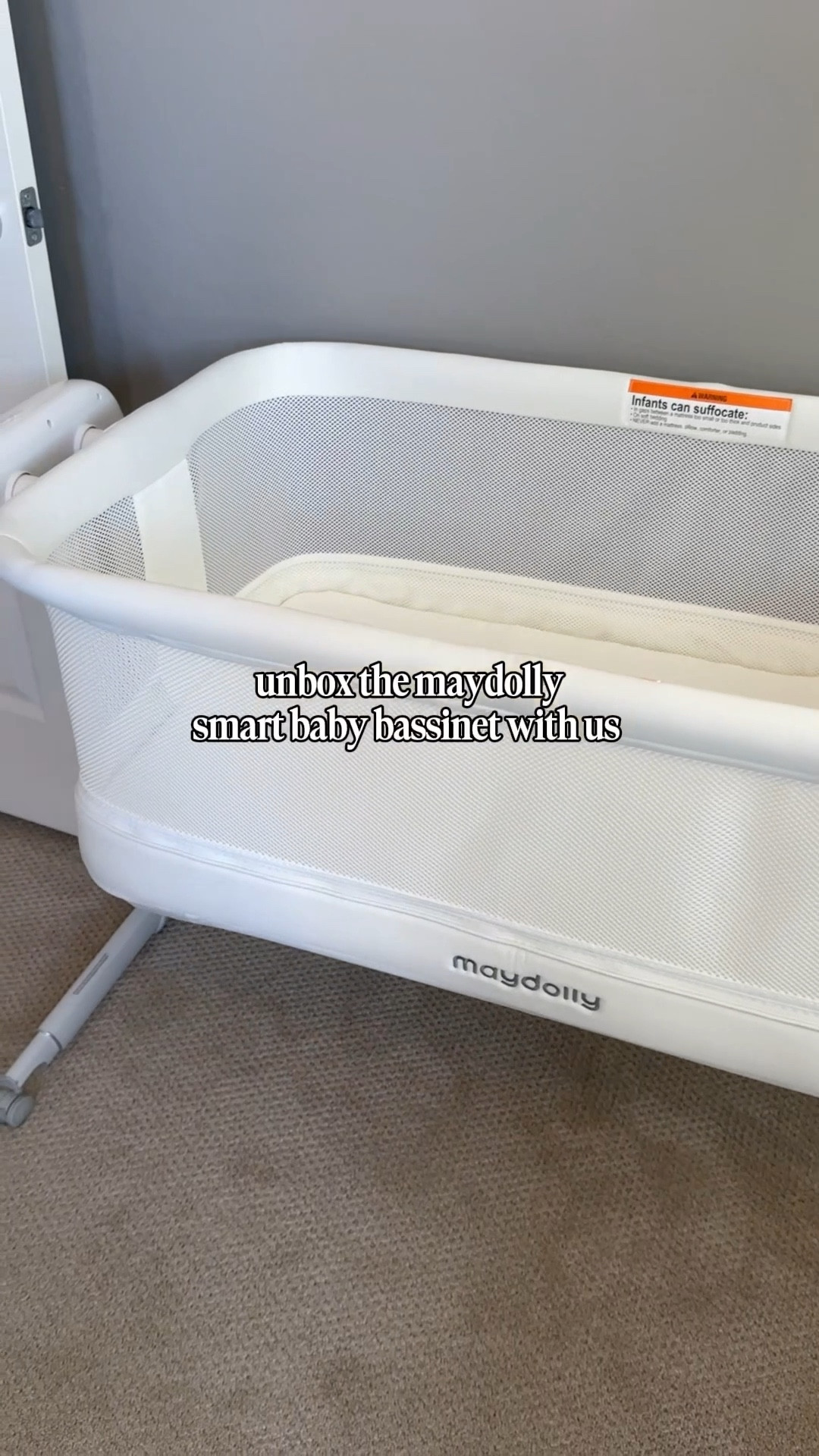 Unboxing the Maydolly Smart Baby Bassinet 🤍

#LTKBump #LTKBaby