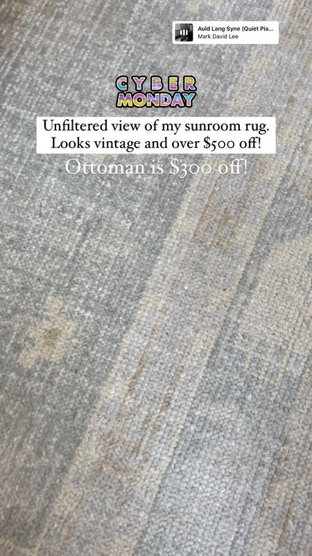 Last chance to snag this gorgeous rug on major sale!! One of my favorites! Looks like a vintage find, hurry low stock!!

#cybermonday #mcgeeandco #mcgee

#LTKCyberweek #LTKhome #LTKHoliday