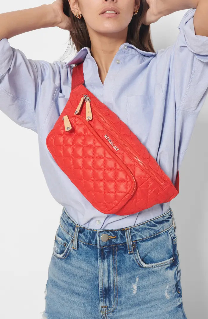 MZ Wallace Metro Sling Bag in Rose at Nordstrom | Nordstrom
