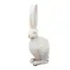 A & B Home White Small Rabbit Figurine 76855 | The Home Depot