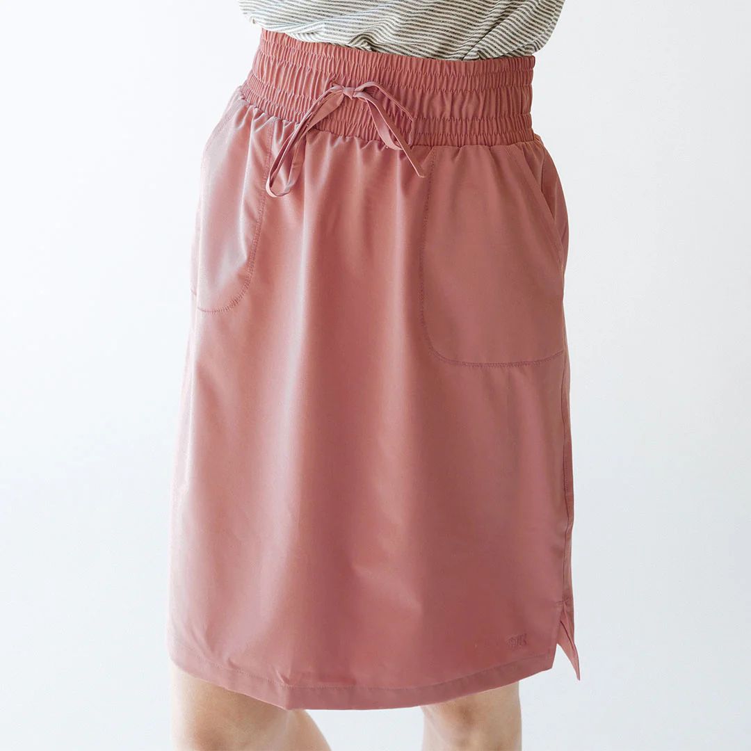 The Away Skirt, Rose | Albion Fit