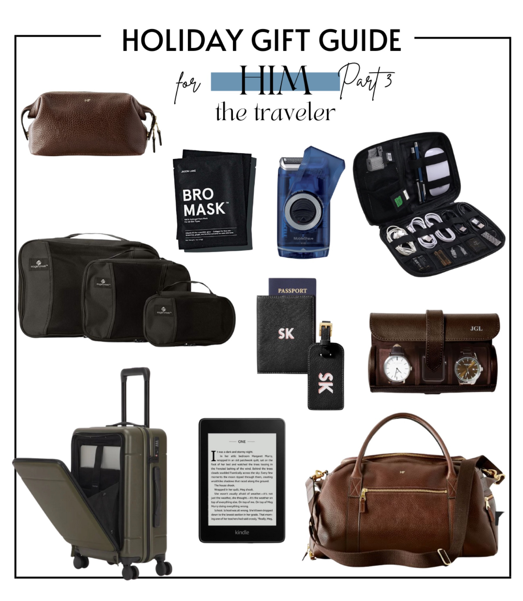 Holiday Gift Guide for Him (the Traveler)

#LTKmens #LTKtravel #LTKHoliday