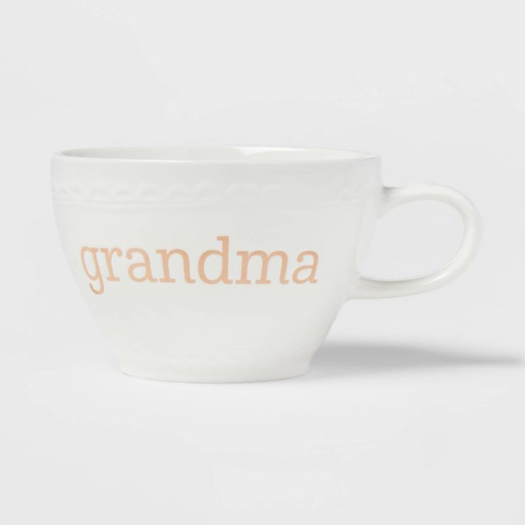 19oz 'Grandma' Latte Mug Ivory - Threshold™ | Target