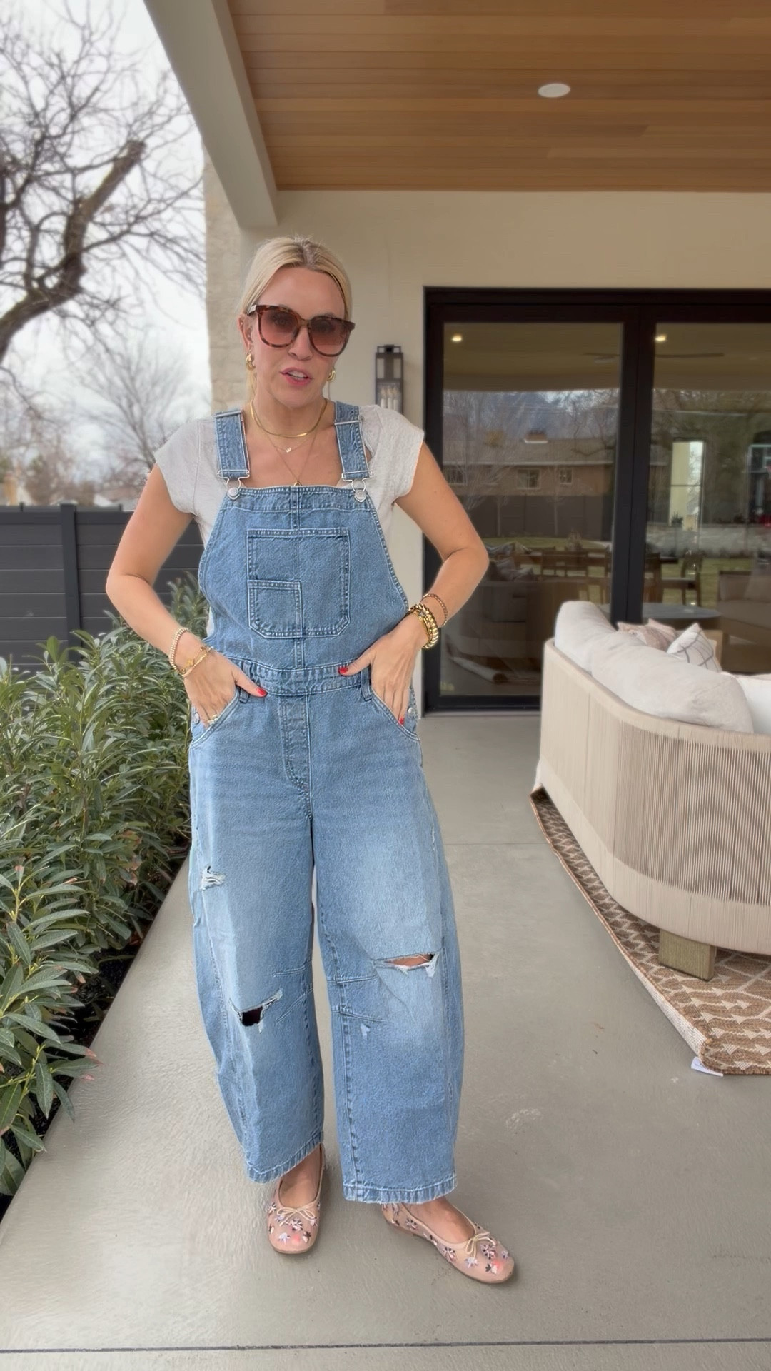 These overalls might be better than FP! 

#LTKgrwm #LTKootd #LTKmomlife