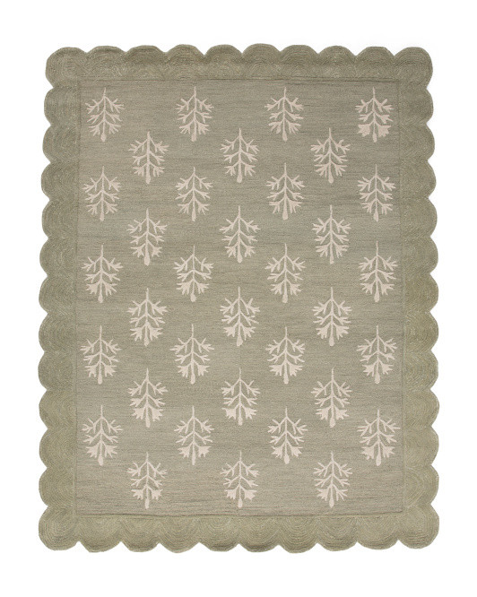 7x9 Wool Scalloped Rug | Home | Marshalls | Marshalls