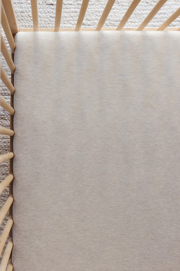 CRIB SHEET - Flax | Solly Baby