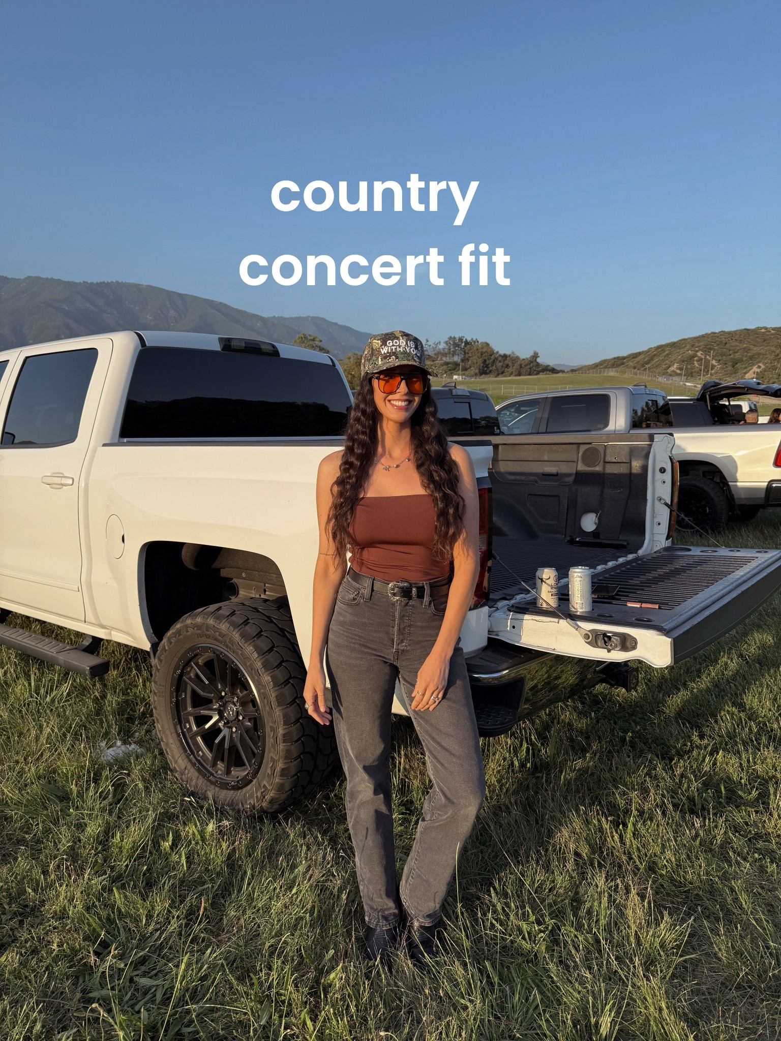 Country Concert Outfit | Concert Outfit | Country Fit for concert | Camo hat | Date Night Outfit | Cowboy boots Outfit | Amazon Country Outfit | Date night outfits 🤎🤠

#LTKFindsUnder50 #LTKSummerEdit