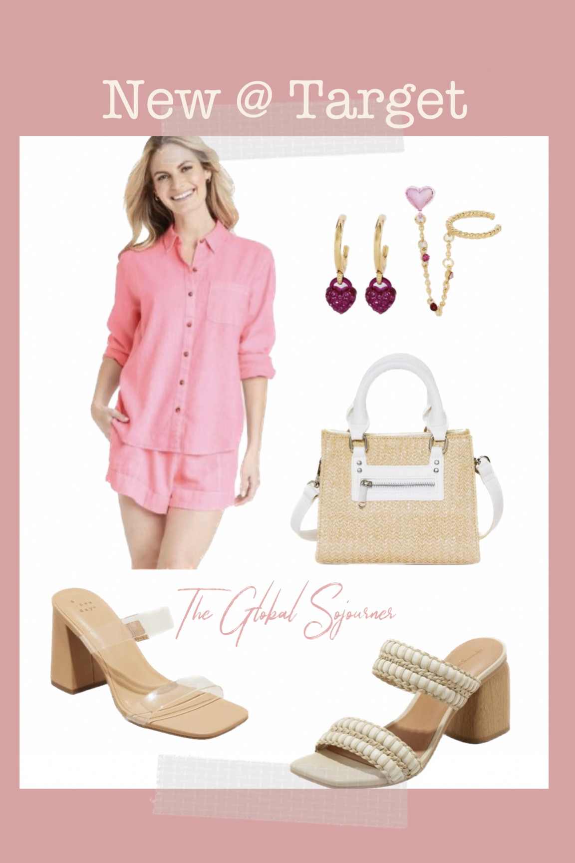 New @ Target: 
Shoes 
Earrings 
Heels 
Handbags 
Lounge set 

#LTKSeasonal #LTKstyletip #LTKunder50