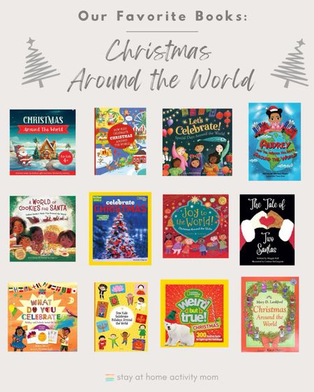 Read about how Christmas is celebrated all over the world with these great book options! 

#LTKfamily #LTKkids #LTKHoliday