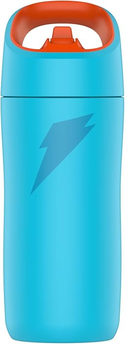 Gatorade Kids' Rookie Metal Water Bottle, 12oz, Stainless Steel Bottle, Double-Wall Insulation, V... | Amazon (US)