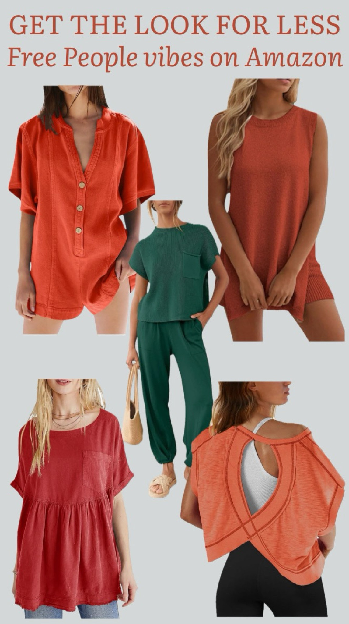 Trending Free People looks on Amazon! 
……………
sweater set free people sweater set fp movement dupes fp dupes free people dupes free people tank sweater free people sweater tank set free people romper free people shorts free people shirt 4th of July outfit 4th of July shirt 4th of July look mom uniform mom outfit open back shirt pump cover workout look summer outfit ideas casual summer look casual summer outfits game day look summer shorts travel look travel set beach outfit amazon finds amazon fashion finds amazon fashion under $25 free people vibes free people inspo

#LTKOver40 #LTKFindsUnder50 #LTKFitness