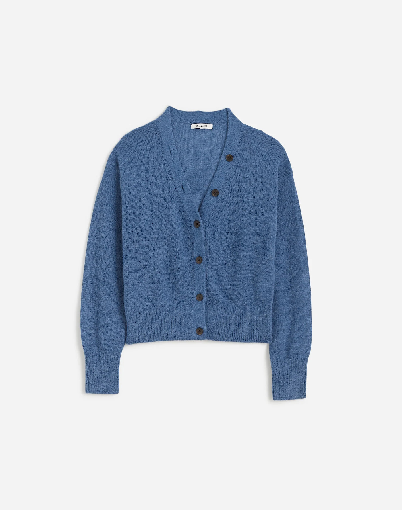 Alpaca-Blend V-Neck Cardigan | Madewell | Madewell