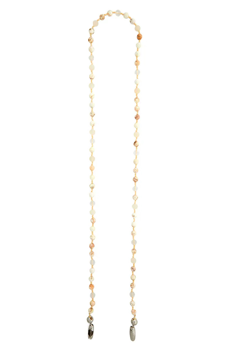 ossa Sandstone Beaded Crossbody Strap for iPhone Case | Nordstrom | Nordstrom