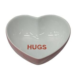Large Pink Hugs Heart Bowl by Celebrate It™ | Michaels | Michaels Stores