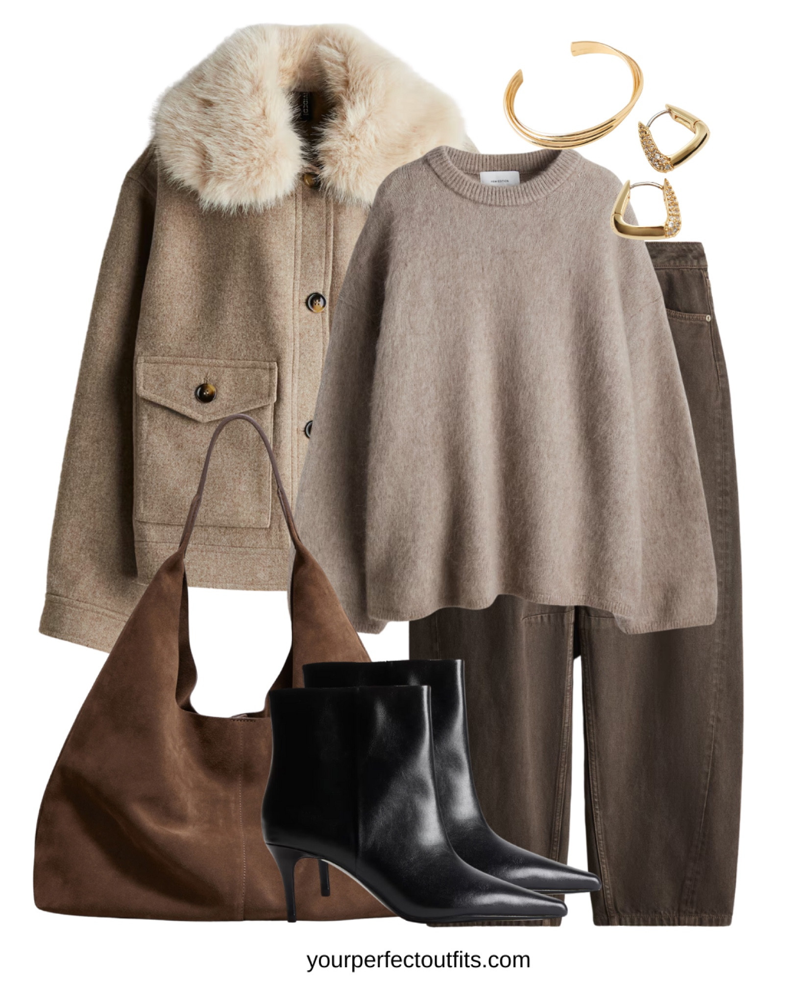 Winter outfit inspiration 
Street style 
Suede look 

#LTKPetite #LTKActive #LTKSeasonal