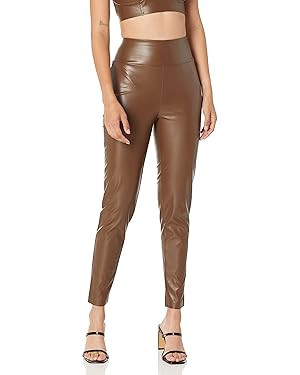 The Drop Women's Owen Vegan Leather Pull-On Legging | Amazon (US)