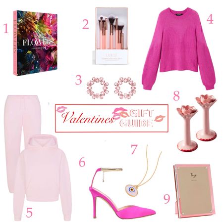 Here are some incredible gift ideas for Valentines Day! All things I own and love or are on my wish list. Most gifts are under $50 and all are under $200. There is something to please every woman on your list whether it’s your wife, mom or girlfriend!

1. Flowers Coffee Table Book
2. Luxe Complete Brush Set
3. Crystal Hoop Earrings
4. Balloon Sleeve Sweater
5. Skims Sweat Set
6. Veronica Beard Heel
7. Evil Eye Necklace
8. Floral Taper Candle Holder
9. Acrylic Picture Frame


#valentinesday #valentinesdaygifts #valentinesdaygiftideas #vday
 #vdaygifts  #vdaygiftideas  #vday #gifts #giftideas forher #valentinesdaygiftsforgirlfriend #valentinesdaygiftsforher #girlfriendgifts #wifegifts #momgifts #homegifts #flowers #assouline #coffeetablebook #makeupgifts #beautygifts #jewelrygifts #luxegifts #pinksweater #hoopearrings #skims #sweatset #veronicabeard #evileye #floralcandleholder #candleholder #pictureframe 








#LTKfindsunder50 #LTKSeasonal #LTKGiftGuide
