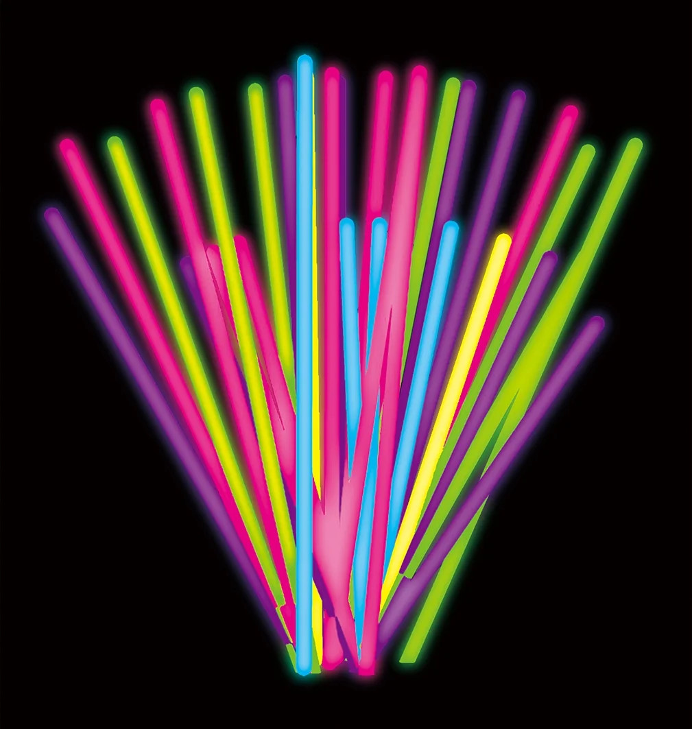 Way to Celebrate Assorted Glow Sticks, 40 Count, 7.09" x 10.23" x 1",  0.7948lbs | Walmart (US)