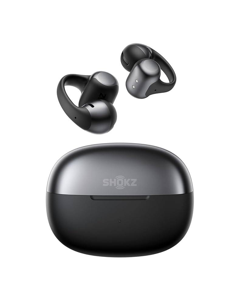 SHOKZ OpenDots ONE - Open-Ear Headphones - Wireless Bluetooth Earbuds with Microphone - Secure, L... | Amazon (US)