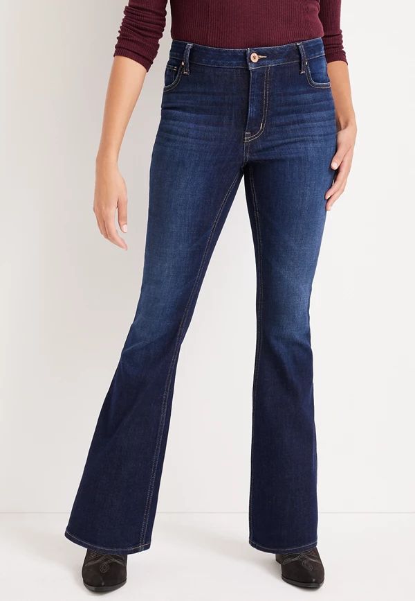 edgely™ Flare Mid Fit Mid Rise Jean | Maurices