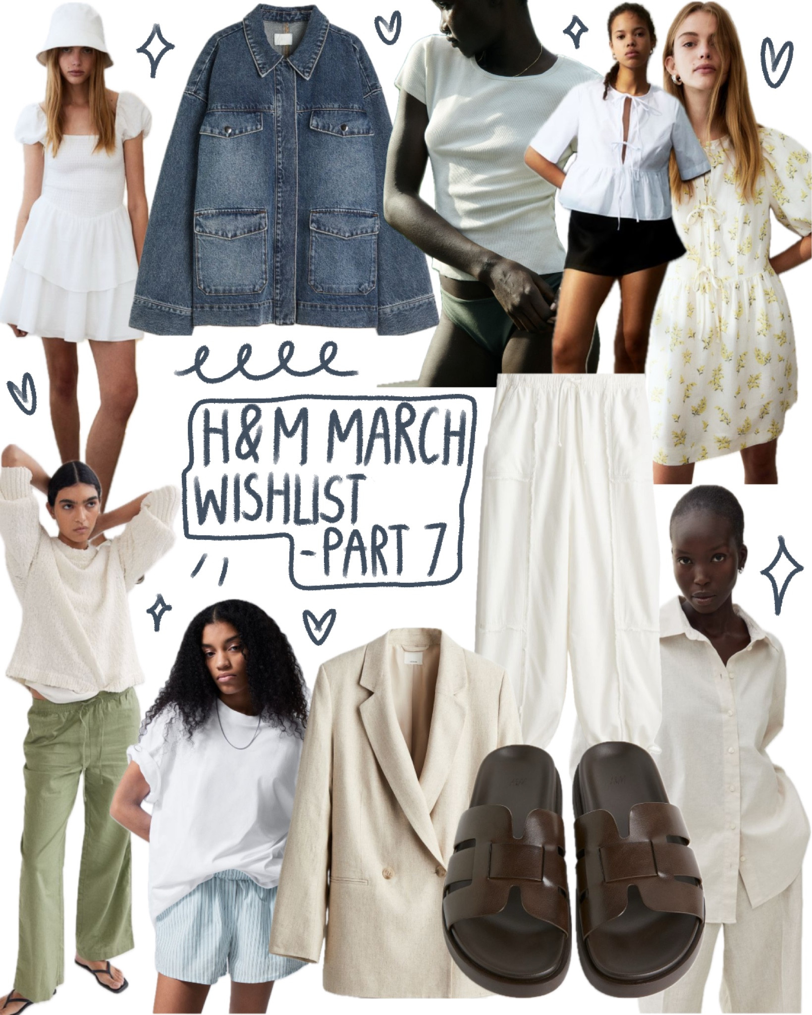 H&M March Wishlist Part 7!
Some gorgeous neutrals and basics for summer and work outfits! Linen shirts, linen trousers, summer dresses, denim jackets, ganni dupes, blazers 🤍

#LTKstyletip #LTKfindsunder50 #LTKworkwear