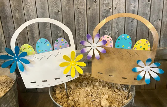 Metal Easter Basket | Etsy | Etsy (US)