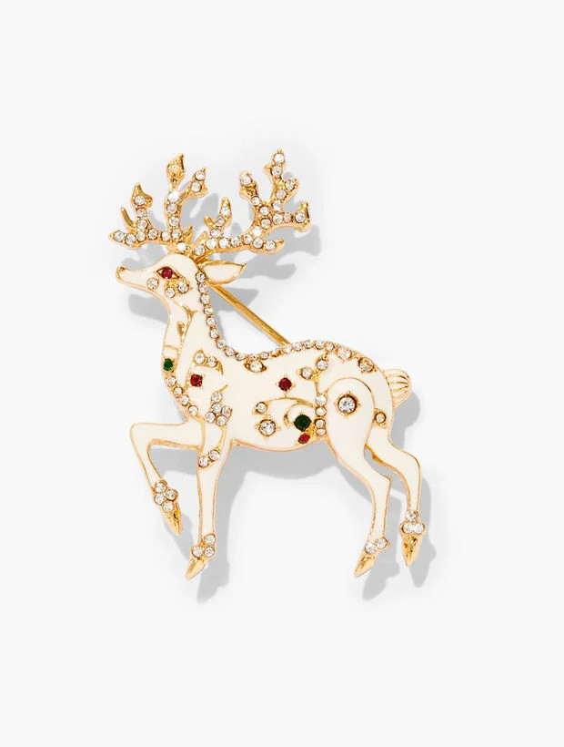 Reindeer Brooch | Talbots