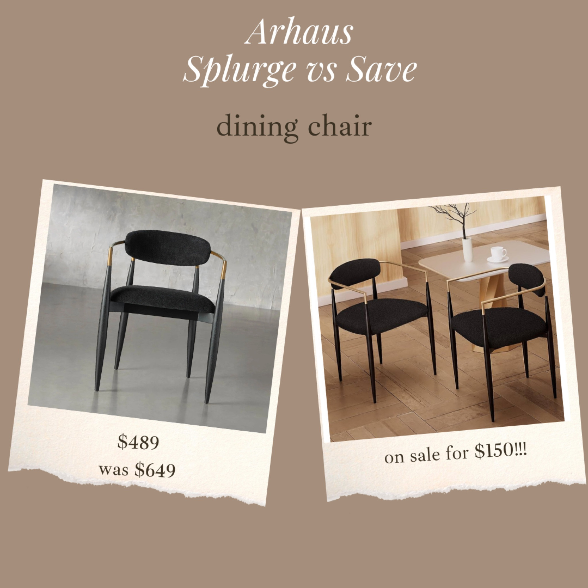 OMG!!! 🚨🤯 first ever jagger inspired dining chair that comes in black fabric!!!! High sellout risk!!! 

#LTKStyleTip #LTKHome #LTKSaleAlert