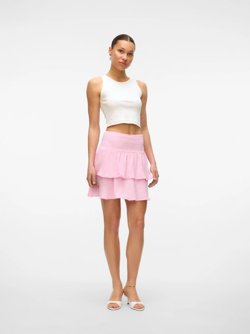 VMNATALI High waist Korte rok | Vero Moda® | Vero Moda
