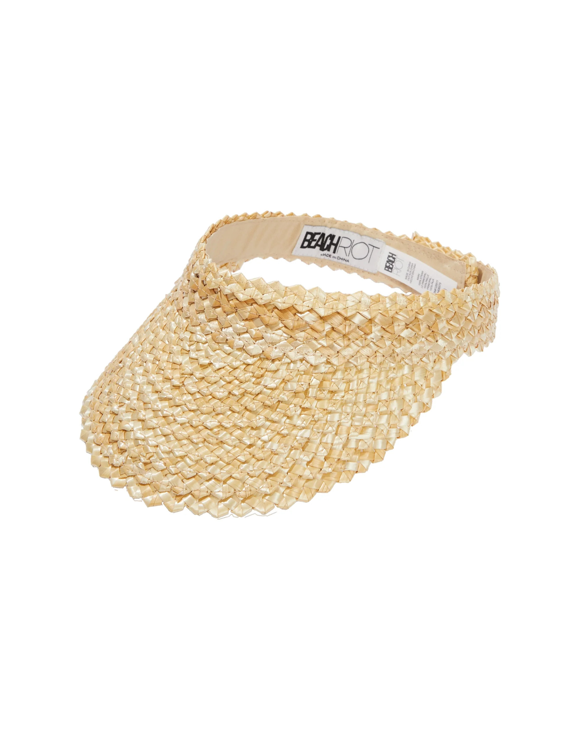 BEACH RIOT STRAW VISOR | Beach Riot
