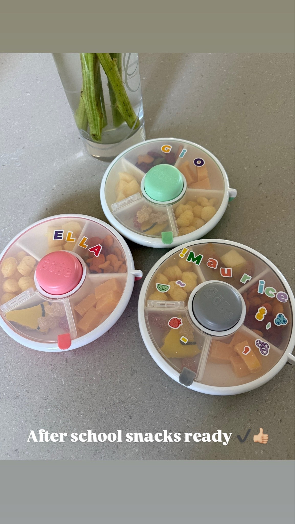 My kids love these little snack spinners 🍎🧀🥨 They are perfect for on the go! I also love filling them up before they get home from school for a little surprise. 

Amazon, kids snacks, kids school lunch, kids lunch, kids snack, snack spinner, Gobe

#LTKmomlife #LTKKids #LTKdayinmylife