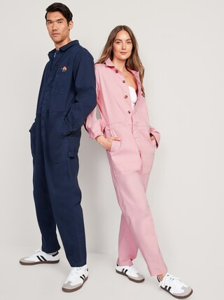 Gender-Neutral Long-Sleeve Pride-Graphic Jumpsuit for Adults | Old Navy (US)