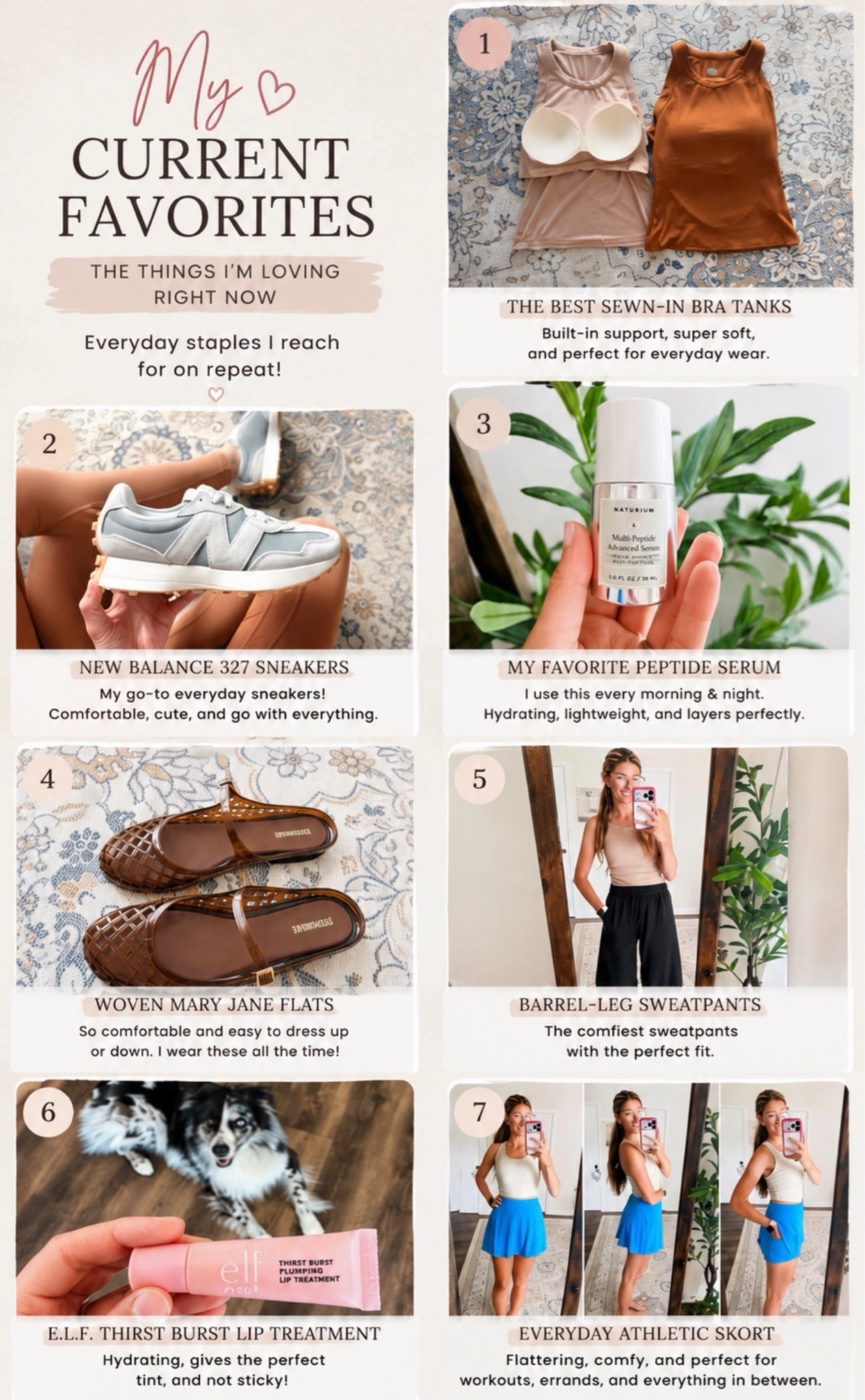 Here’s everything I’m loving right now and would absolutely buy again and again.