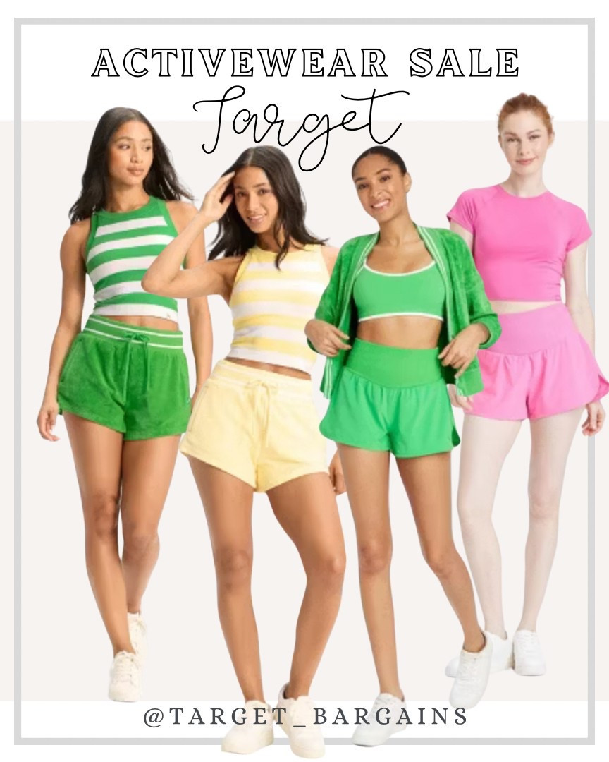Activewear 25% off at Target! 

#LTKFindsUnder50 #LTKSaleAlert