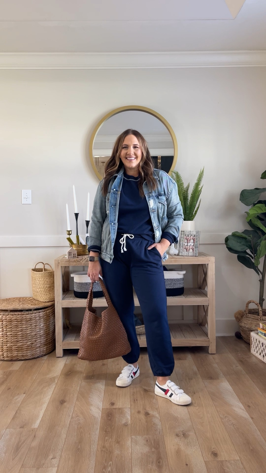 Matching set, fall loungewear

Navy set: medium bottom, large top
Cream set: large 

#LTKSeasonal #LTKfit #LTKcurves