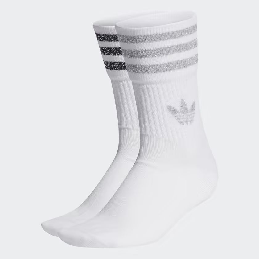 Mid-Cut Glitter Crew Socks 2 Pairs | adidas (US)