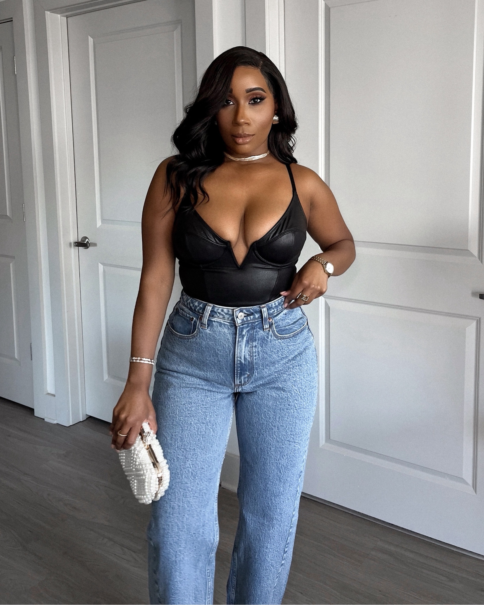 The viral leather bodysuit of my DREAMS! Fits like shapewear! Wearing a medium. 

#LTKstyletip #LTKfindsunder100 #LTKSeasonal