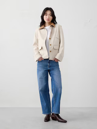 Canvas Barn Jacket | Banana Republic Factory