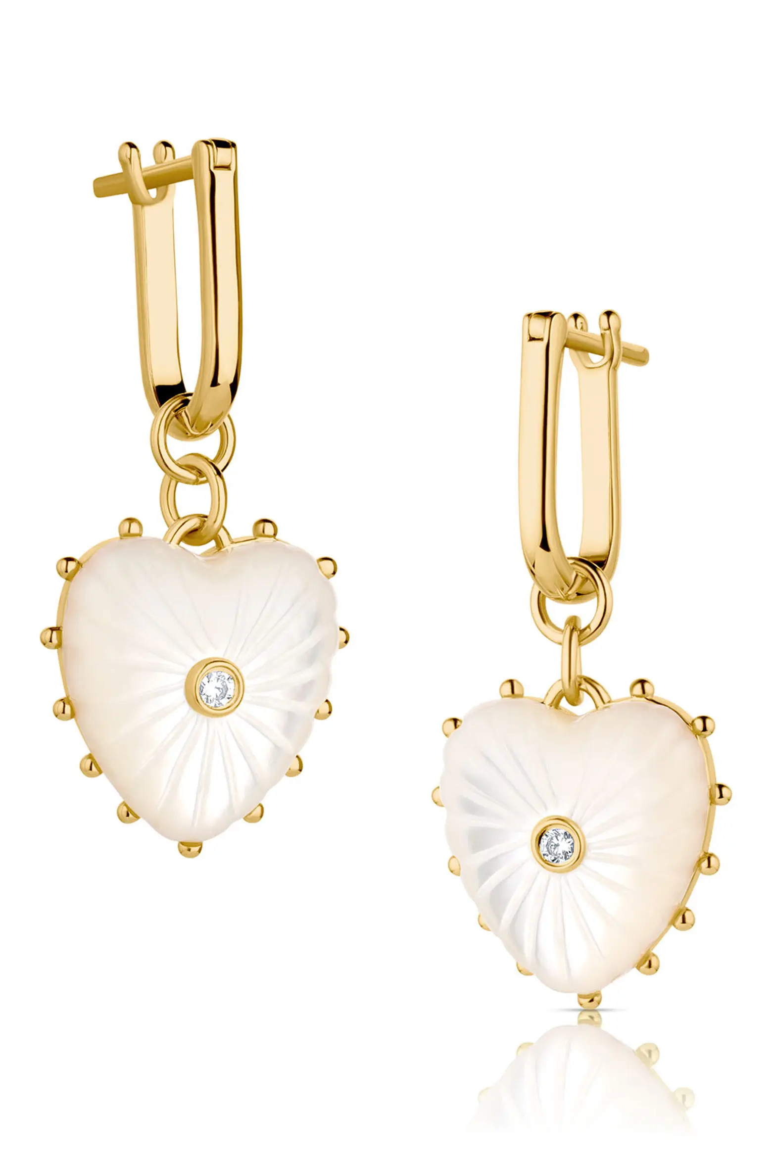 THATCH Isabel Amazonite Heart Drop Earrings (Women) | Nordstrom | Nordstrom