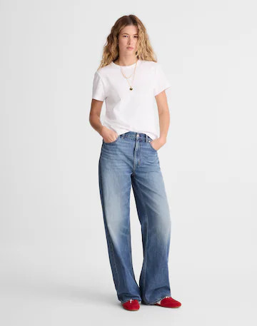 Tall Low-Slung Baggy Jeans in Airy Denim | Madewell