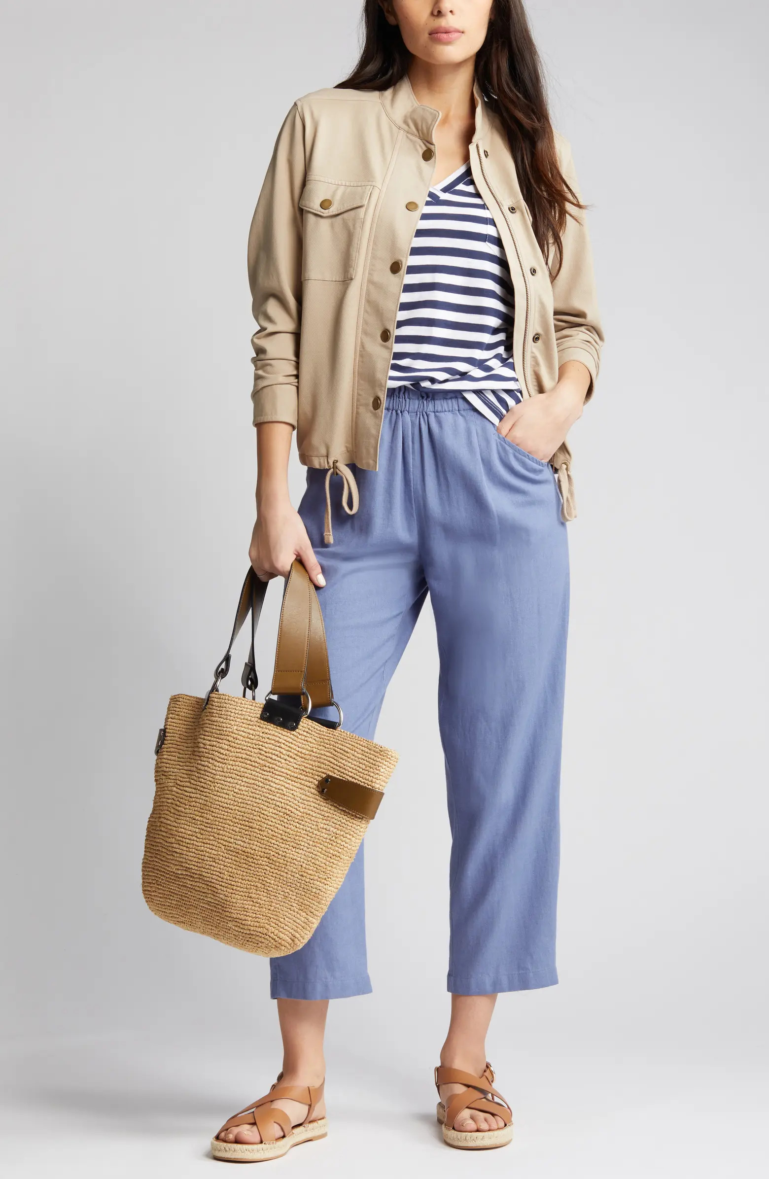 Caslon® V-Neck Short Sleeve Pocket T-Shirt | Nordstrom | Nordstrom