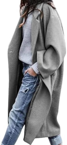 CHARTOU Wool Blend Trench Coat | Amazon (US)