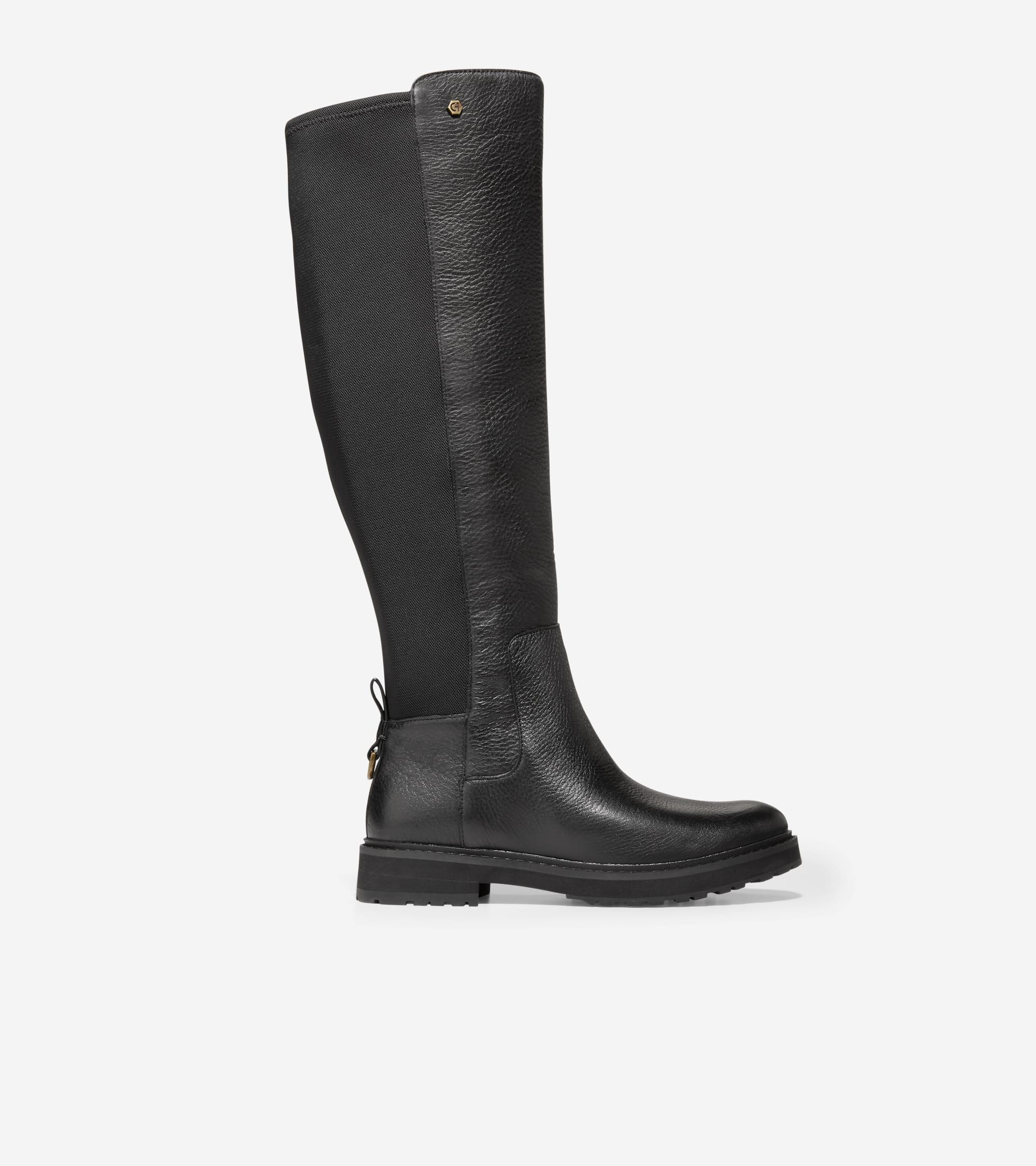 Women's Greenwich Tall Boot in Black | Cole Haan | Cole Haan (US)