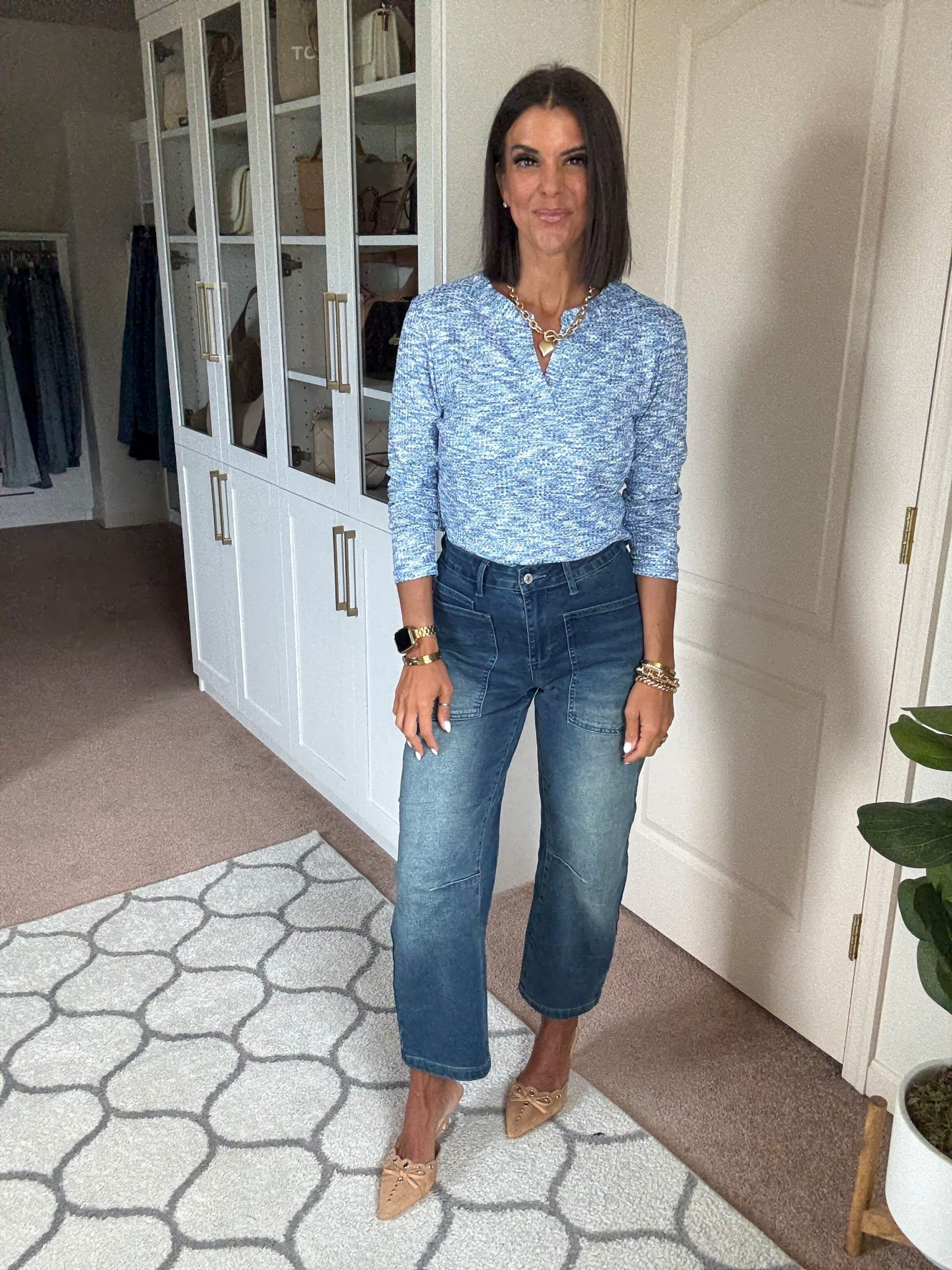 Size small in top size 4 in jeans 

#LTKSeasonal #LTKFindsUnder100