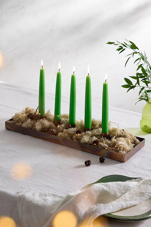 Burnished Copper Taper Trough | Anthropologie (US)