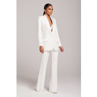Nadine Merabi Charlotte White Blazer | Nadine Merabi