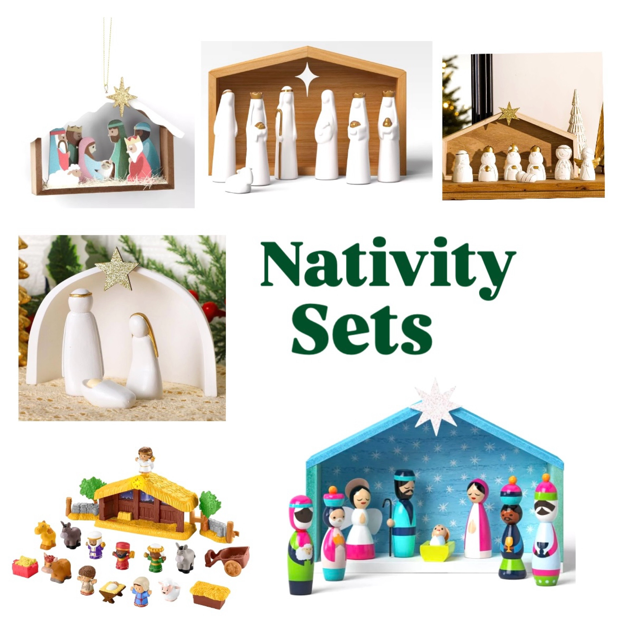 Advent ✨
… starts in under 10 days! A few of my favorite currently-available nativity sets, including a simple and beautiful style under $15!

Nativity sets can be amazing Christmas gifts - think: newlywed couples to commemorate their first married Christmas, new homeowners, etc. Suggestion to gift it early in the month for maximum enjoyment during the season!



#LTKGiftGuide #LTKHome #LTKHoliday