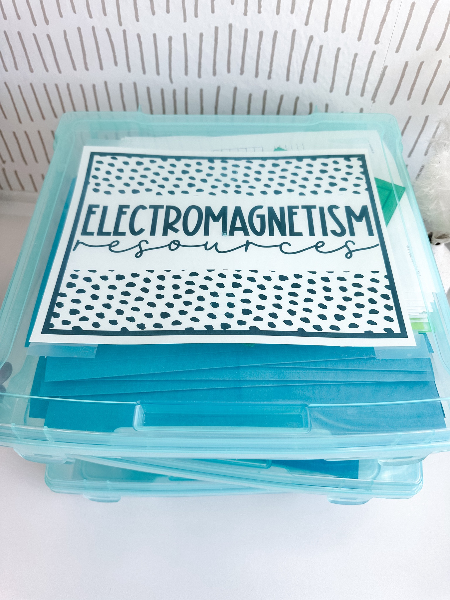 Scrapbook bins are a great way to organize learning materials by unit. 

#LTKFindsUnder100 #LTKFindsUnder50 #LTKBacktoSchool