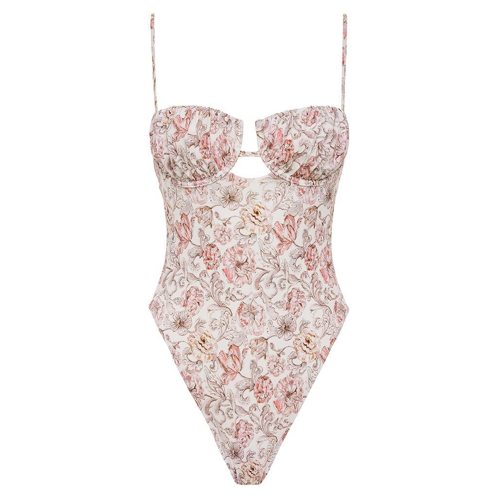 Venecia Floral Petal One-Piece | Montce